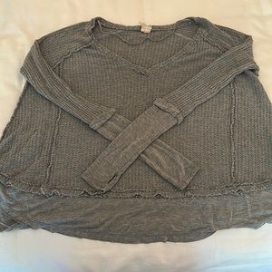 We the Free Grey Henley